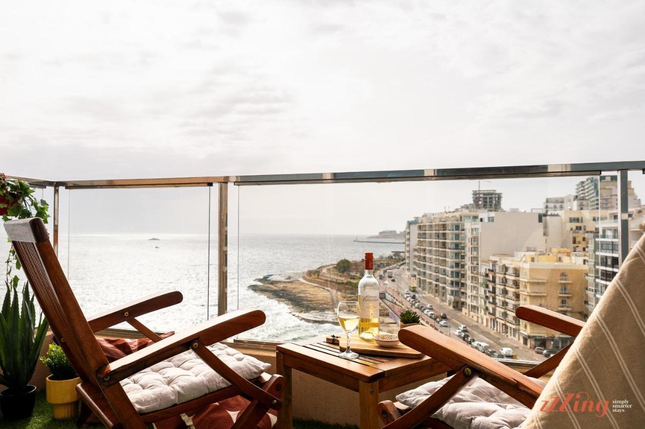 Amazing Seafront Duplex Apartment Sliema Exterior foto